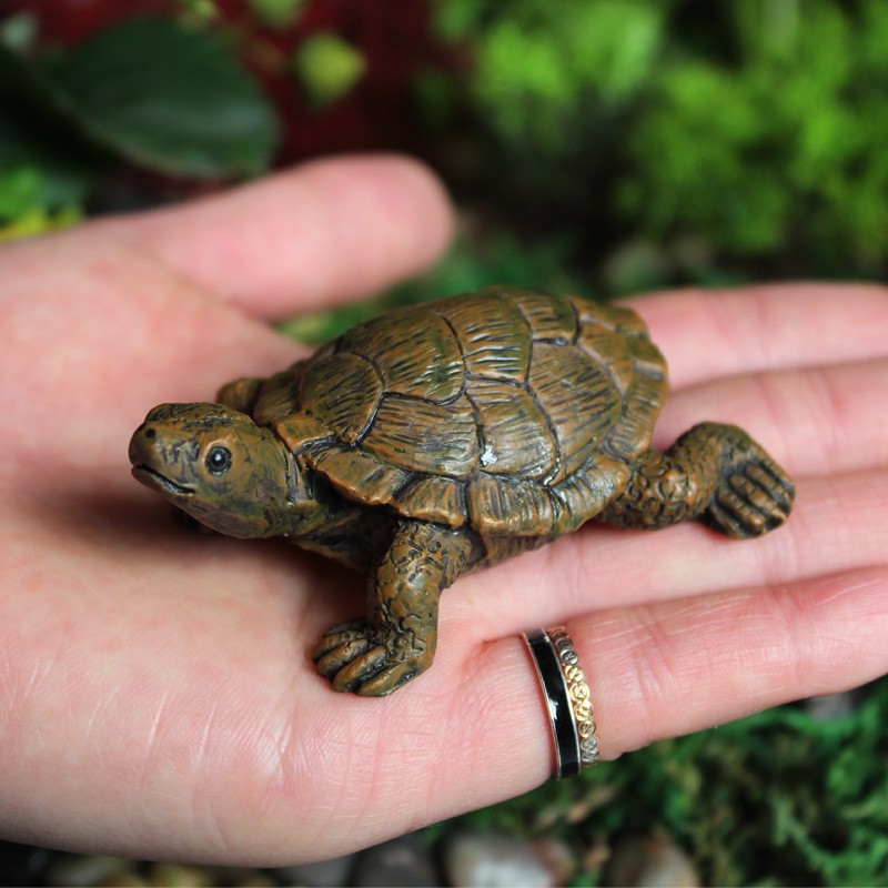 Micro Landscape Turtle Ornaments for Balcony Flower Pot Decoration