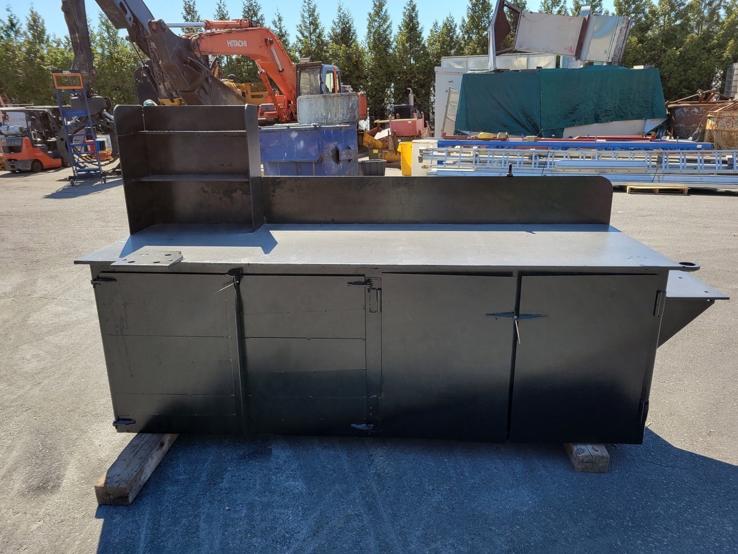 Steel Workbench 96" x 32" Table 5/8" Top
