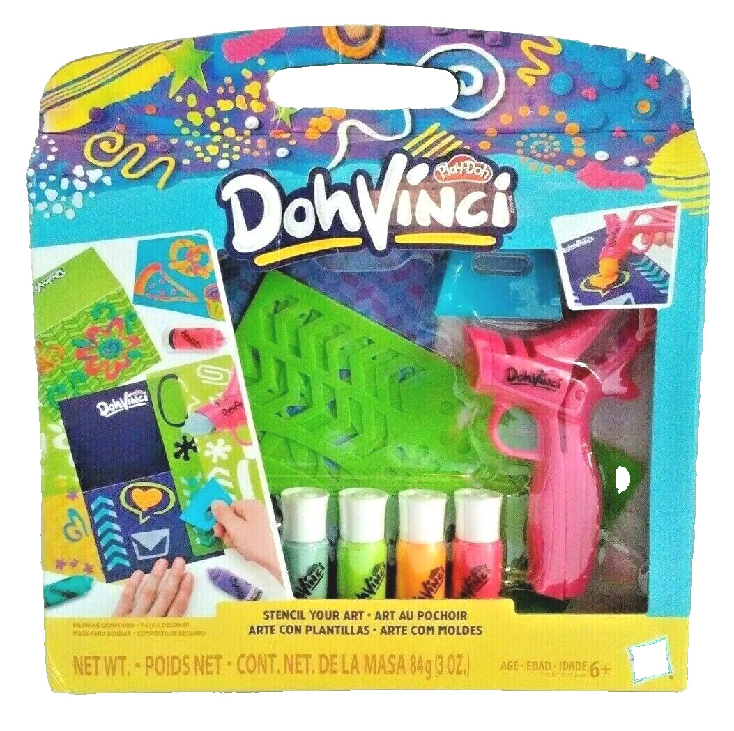 Hasbro PlayDoh DohVinci Kids Essential Art Set