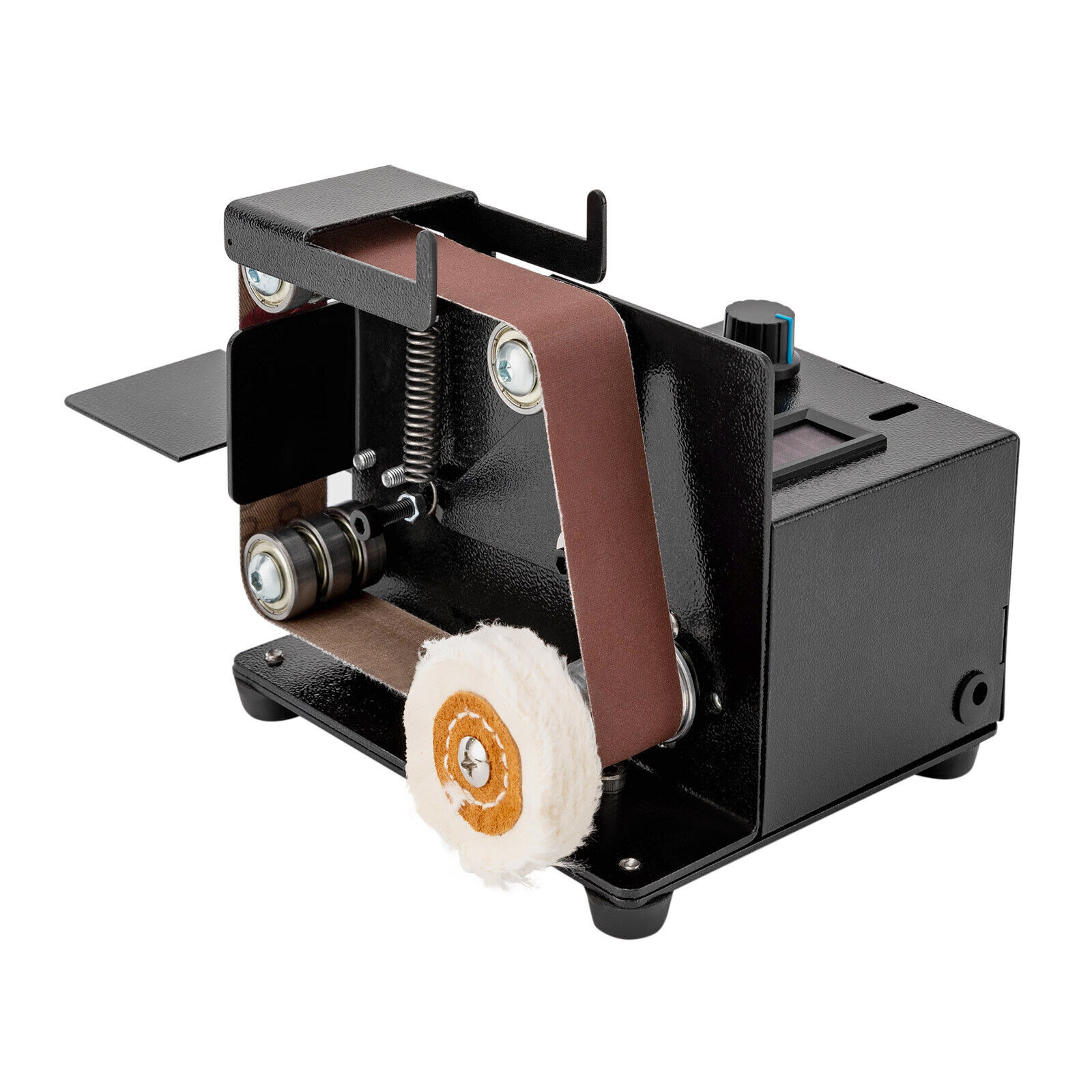 Electric Polishing Grinding Machine for Wood Metal Knife with 10X Abrasive Belt