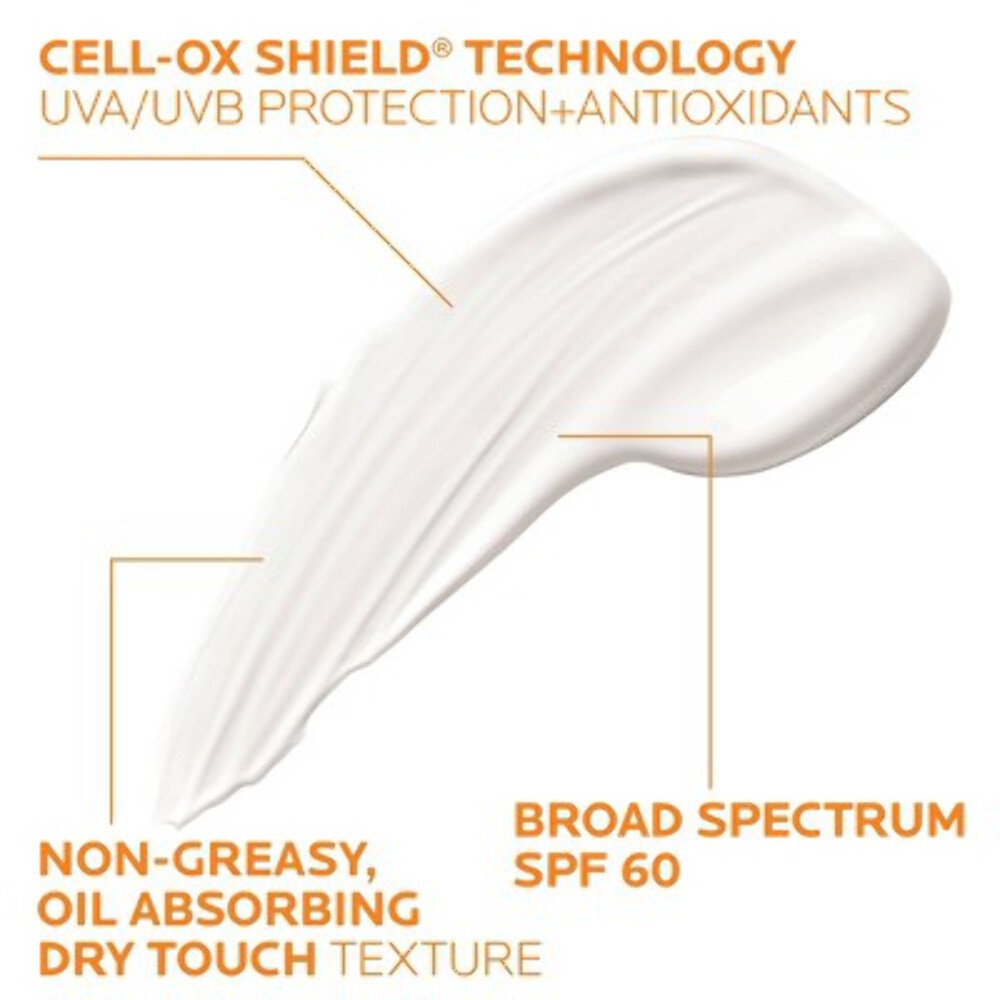 La Roche Posay Anthelios Clear Skin Dry Touch Face Sunscreen SPF 60 3.0 fl oz -