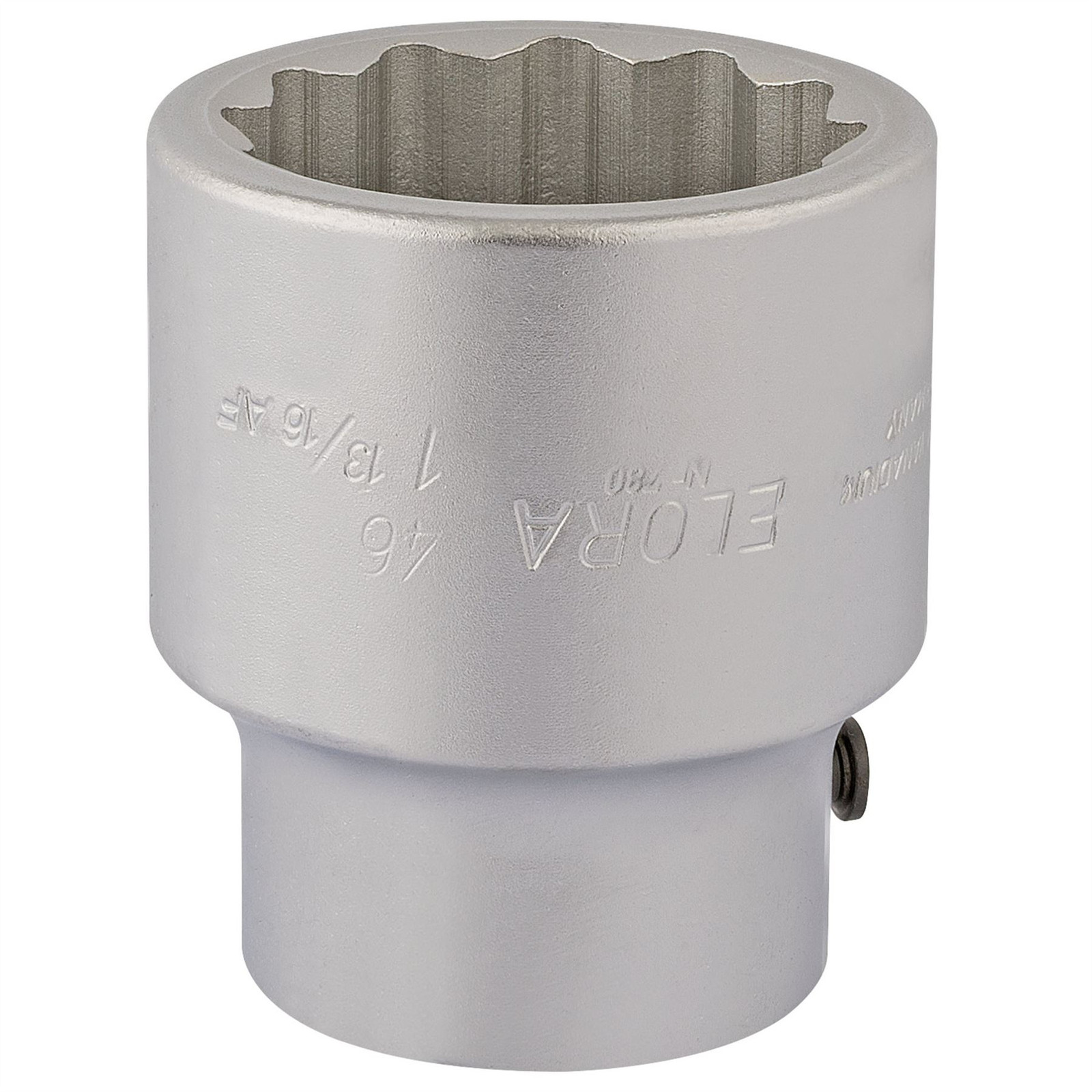 Elora 67476 Bi-Hexagon Socket 1" Sq. Dr. 46mm