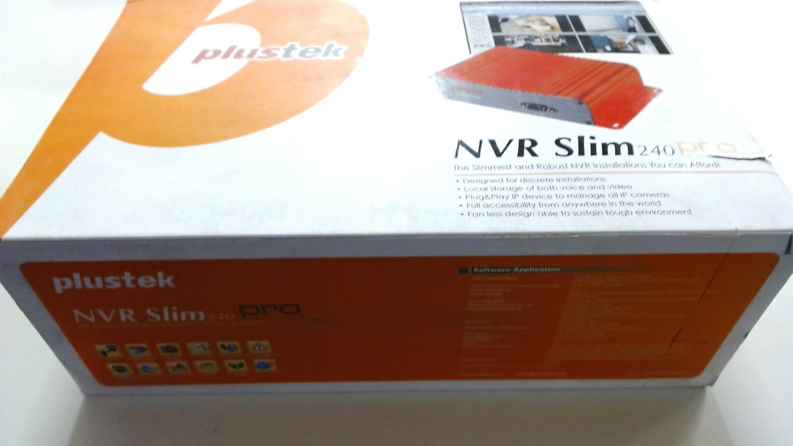Plustek NVR Slim240Pro 4 Channel NVR