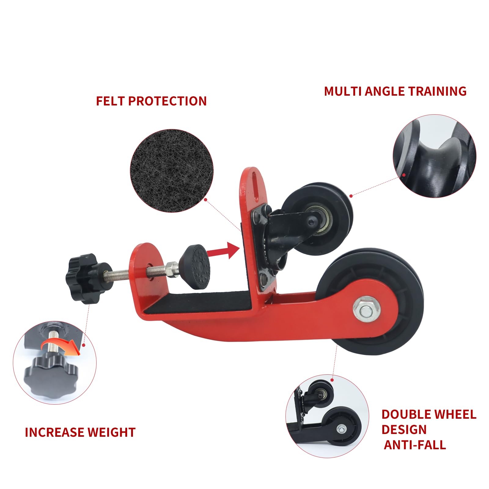 Arm Wrestling Training Pulley System Professional, Forearm Workout Table Equi...