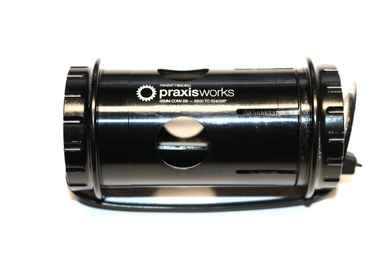 Praxis Works 68mm Press Fit BB30 Conversion Bottom Bracket to 24mm / GXP Spindle