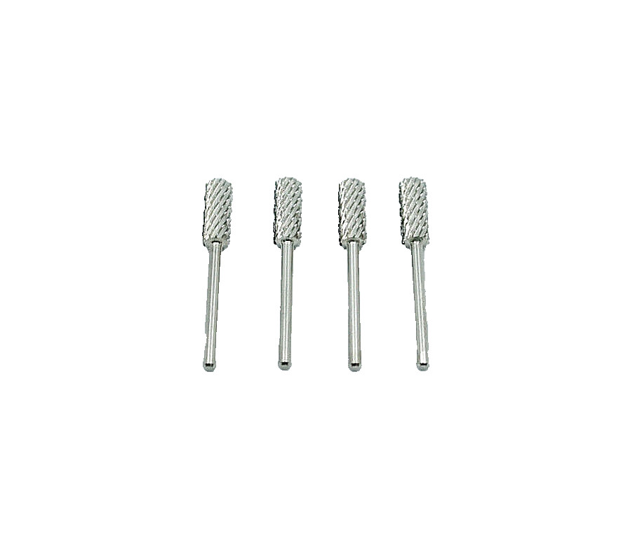 Startool Acrylic Nail Drill 3/32" STXX Super EX. Coarse Small Head Silver *4 Pcs