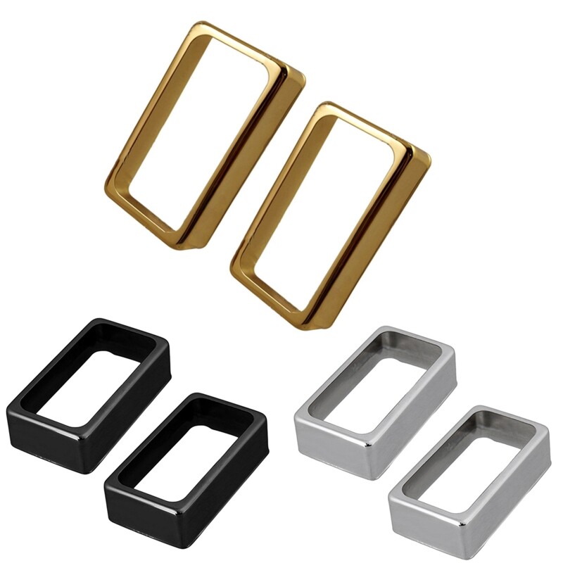 2 Pcs Open Humbucker Pickup Covers Electric Guitar Replacement Parts