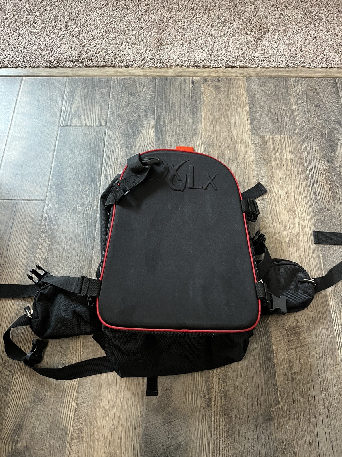 D&LX Hiking DSLR Camera Photography Backpack Black