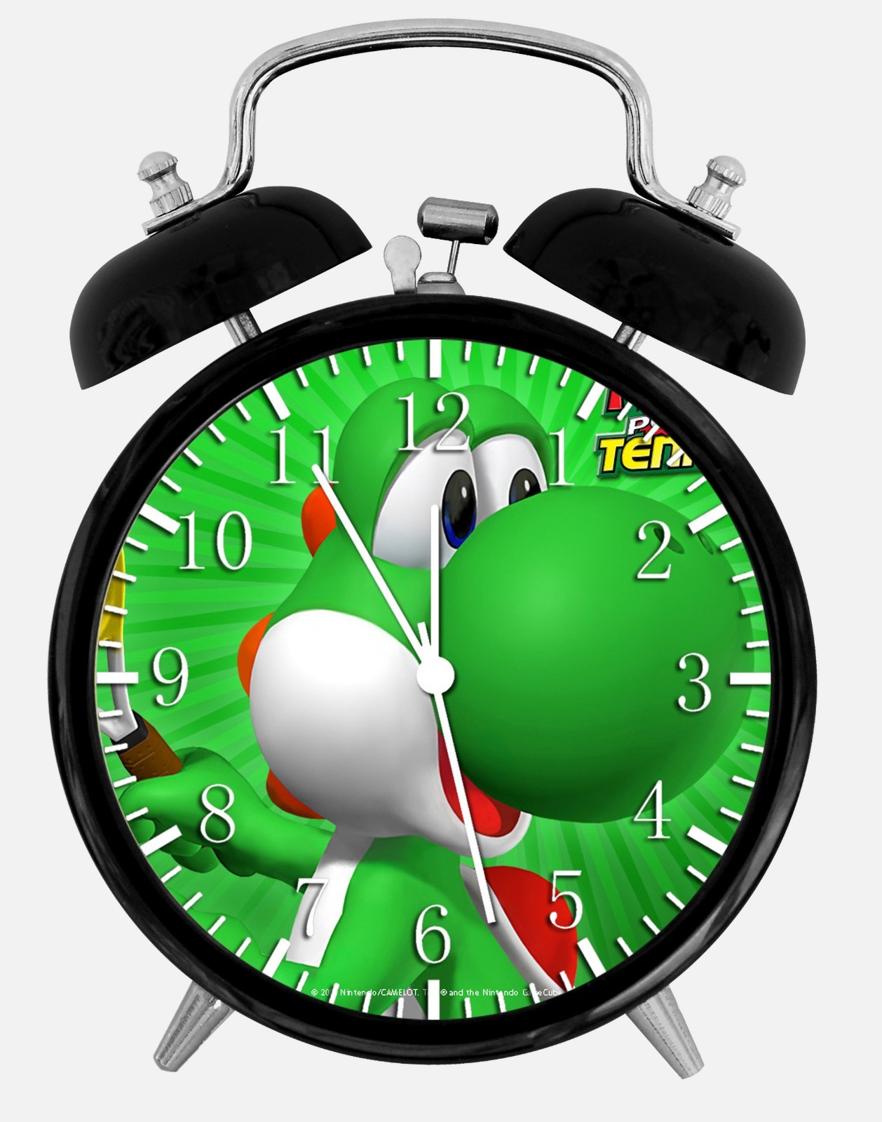 Super Mario Yoshi Alarm Desk Clock 3.75" Home or Office Decor W242 Nice For Gift
