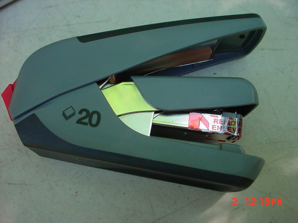 Lot of 10  Tru Red One-Touch  Desktop Stapler Model TR58482 w/ 20 Sheet Capacity
