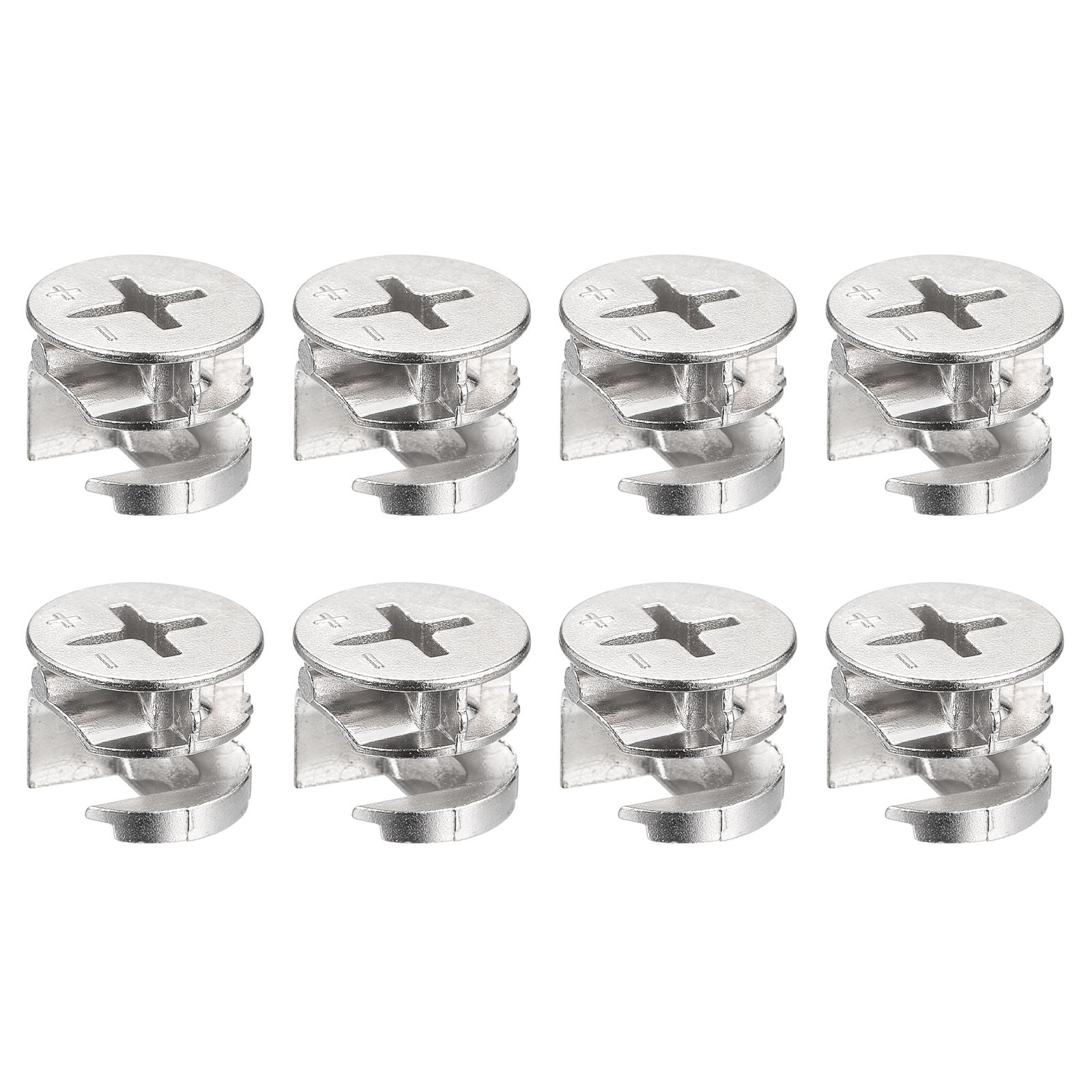 Cam Lock Nut for Furniture 8Pack 15x12mm Furniture Cam Fittings