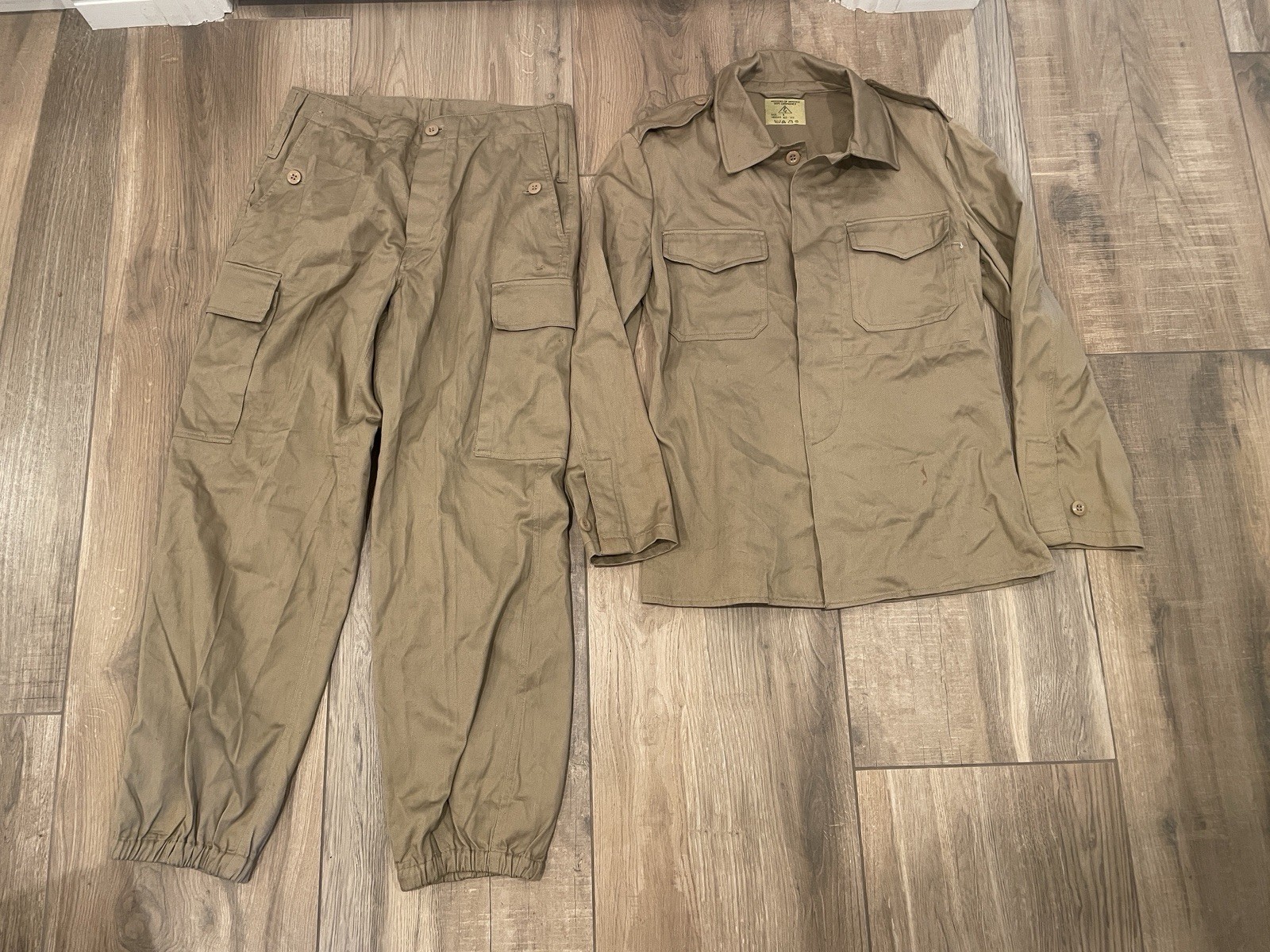 Iraqi Army Tan Uniform Set Pants Jacket Desert Storm Iraqi Freedom