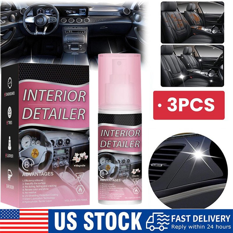 Car Interior Cleaner, Vehicle Interior Polish Interior Detailer Spray-2026 NEW