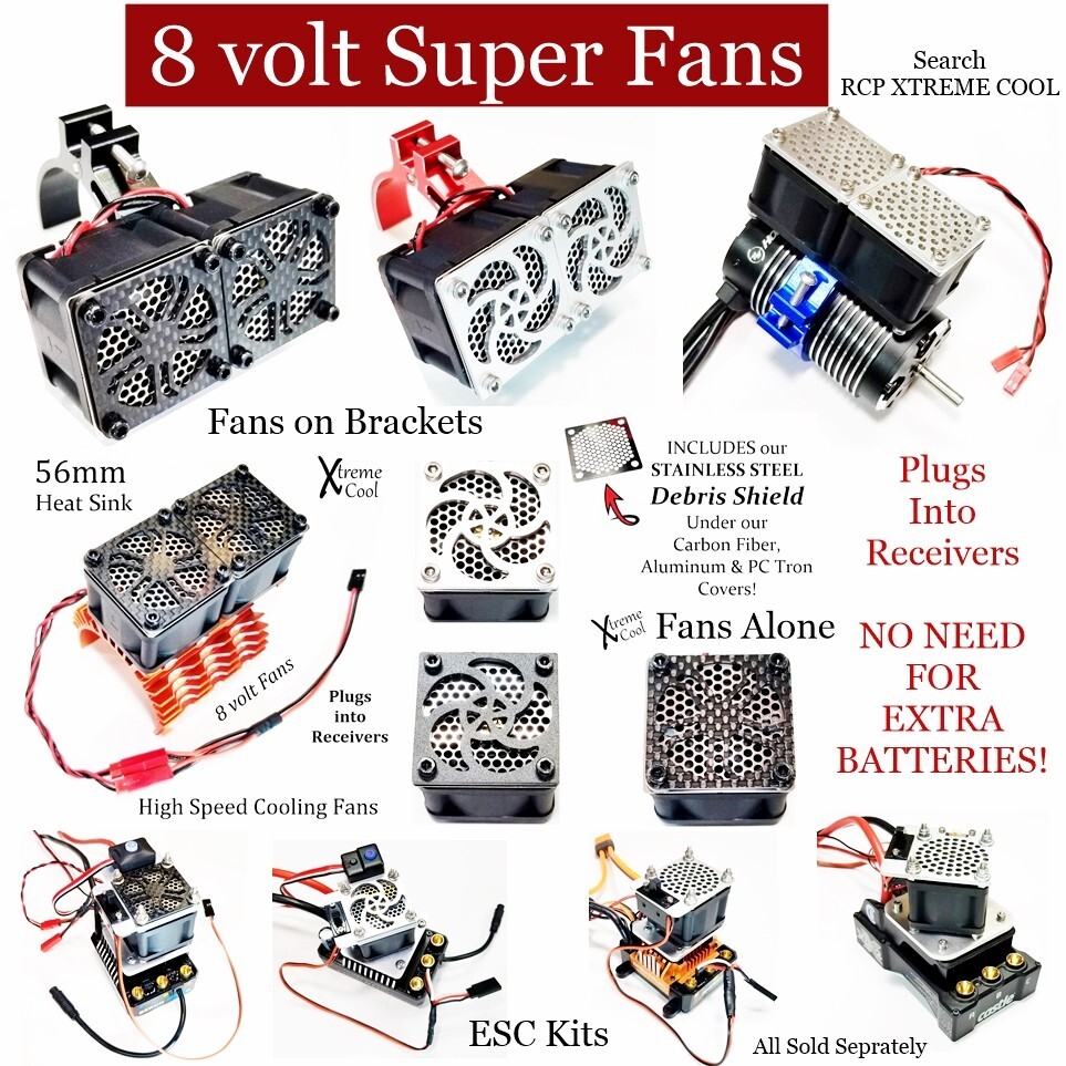 RCP XT90 Series Harness Ready to Connect to ESC 10 awg Double Battery Voltage