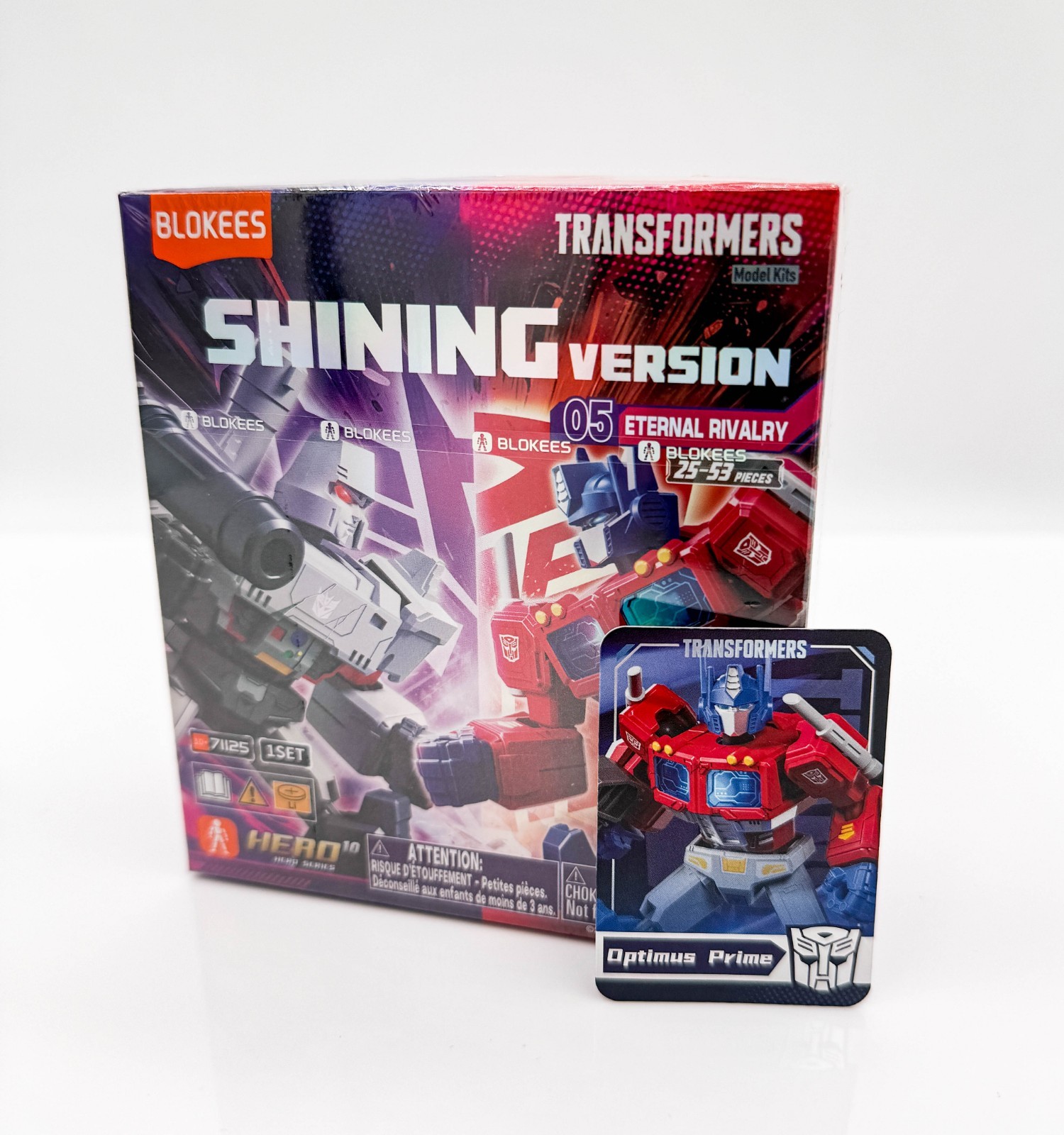 Blokees Transformers Shining Version Vol. 05 Model Kit - Optimus Prime - New!