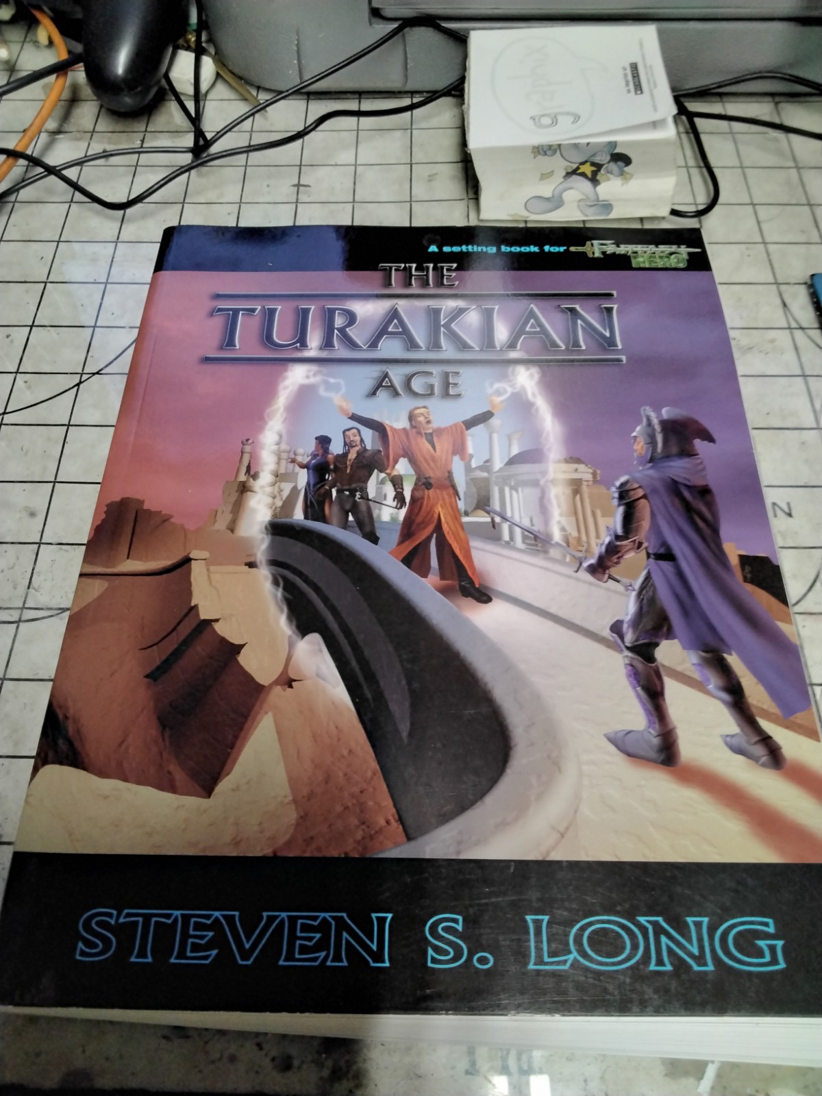 DOJHERO504 The Turakian Age Fantasy Hero rpg Steven S. Long