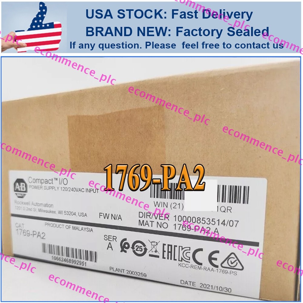 1PC  New  NEW PLC 1769-PA2 Ser A Compact Power Supply 1769PA2 Input Modu
