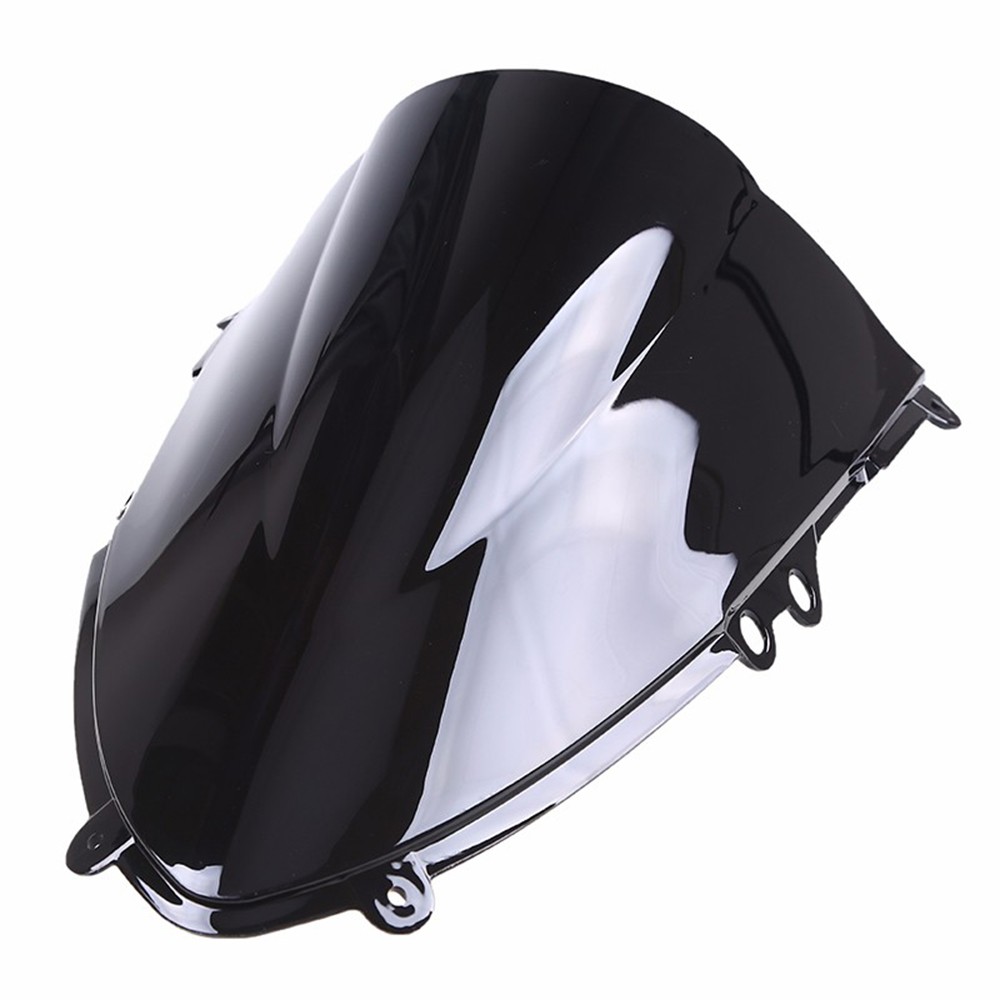 ABS Black Double Bubble Windscreen Windshield for Ducati 899 1199 All Years 2012