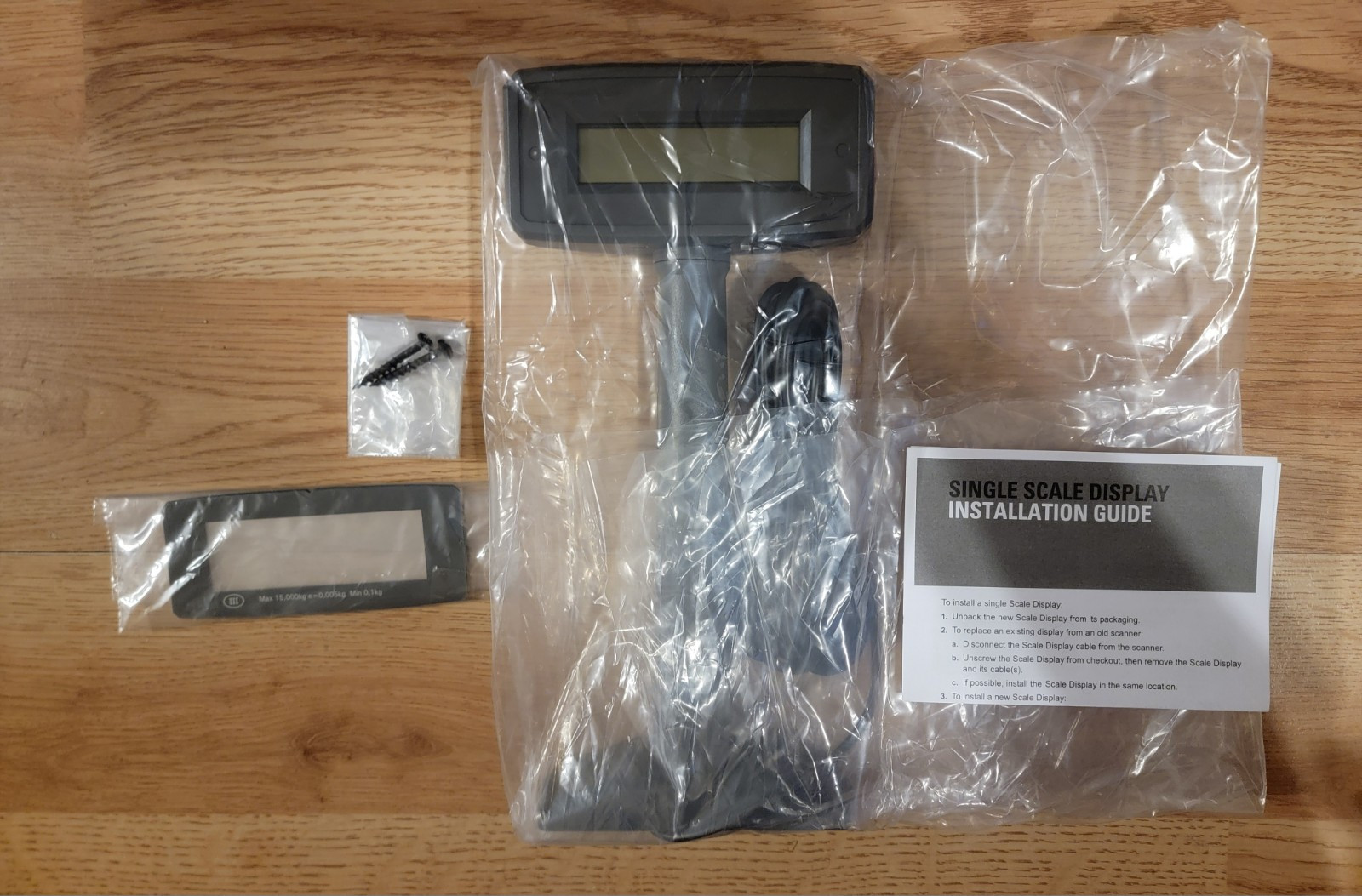 Zebra MX201-SI00WW MP6000/7000 Scanner/Scale Pole Display, Single Interval - NIB
