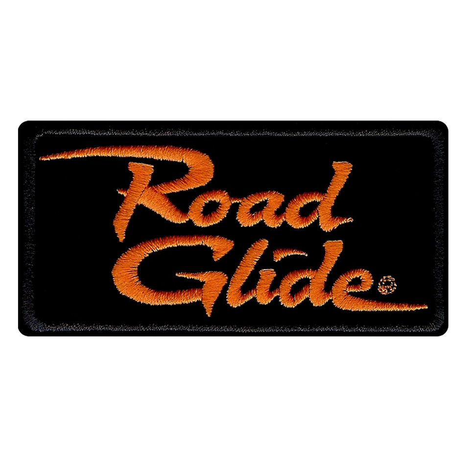 Harley Davidson Patch/Patch Model "Road Glide" #8011734 Approx 10.1cm x 5.0cm