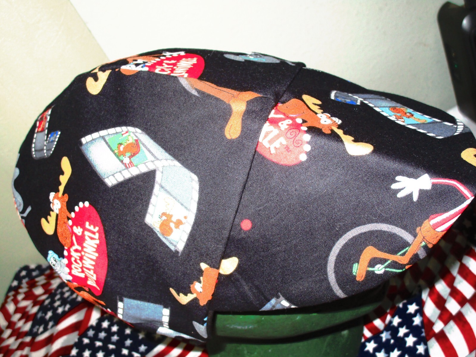 Rocky & Bullwinkle: Red's American Made: Welding Hat Biker Cap $7.00 each