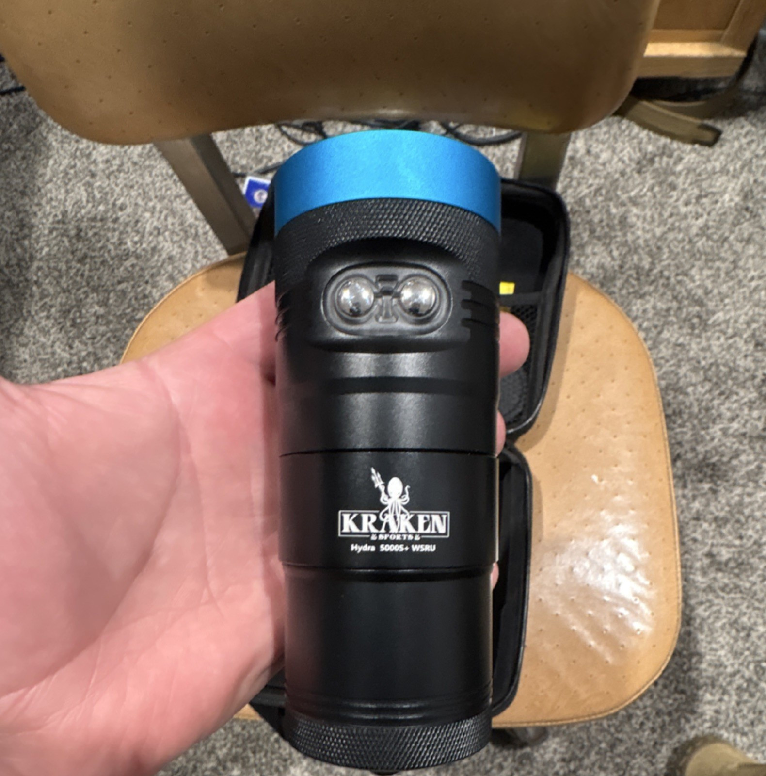 Kraken Sports Hydra 5000+ WSRU Scuba Diving Light