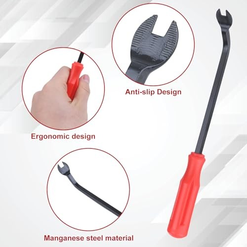 9 Pcs Auto Trim Removal Tool Set - Plastic Pry Tool Kit, Car Door Panel Window
