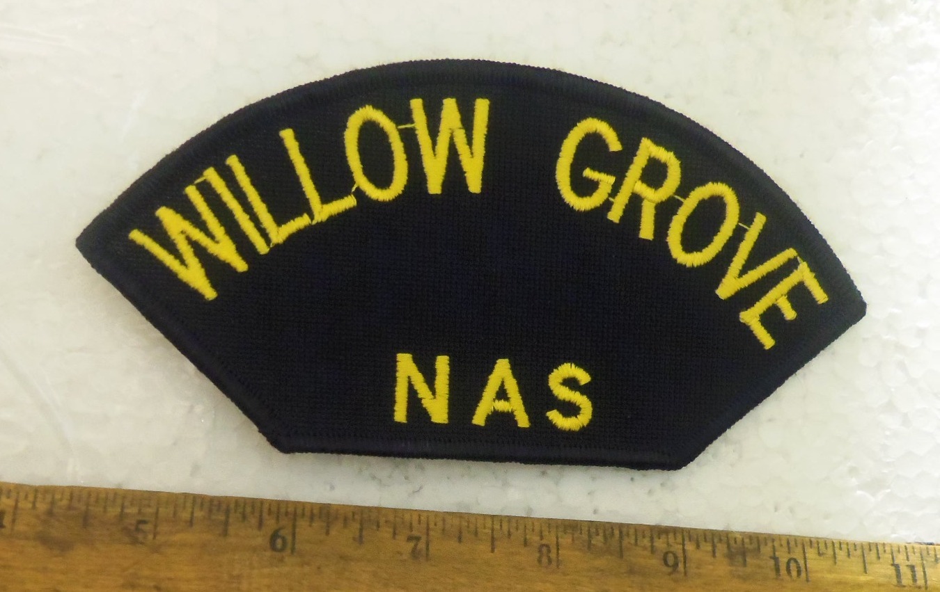 US Navy – Willow Grove – Naval Air Station Embroidered Patch