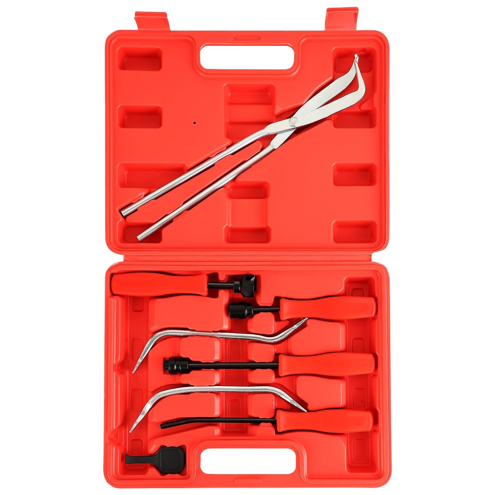 8PCS Universal Drum Brake Tool Kit | Brake Spring Compressor & Maintenance Tools