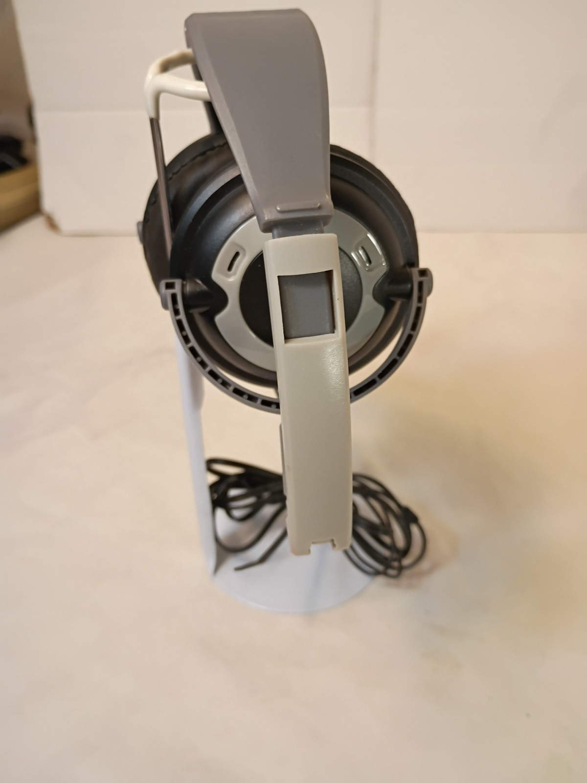 Black And Gray, Adjustable, Corded Headset