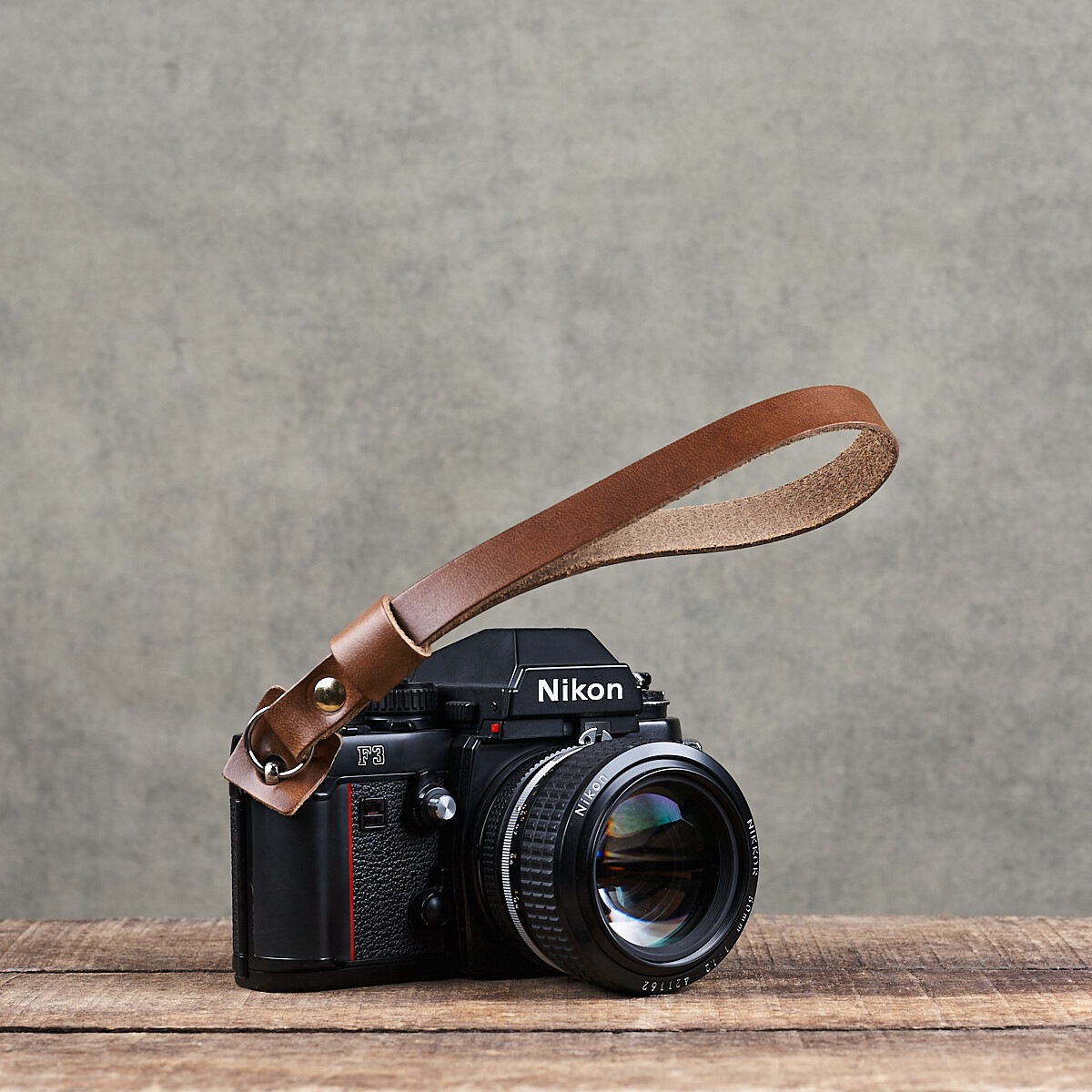 Hawkesmill Horween Leather Camera Wrist Strap - Oxford, Unbranded