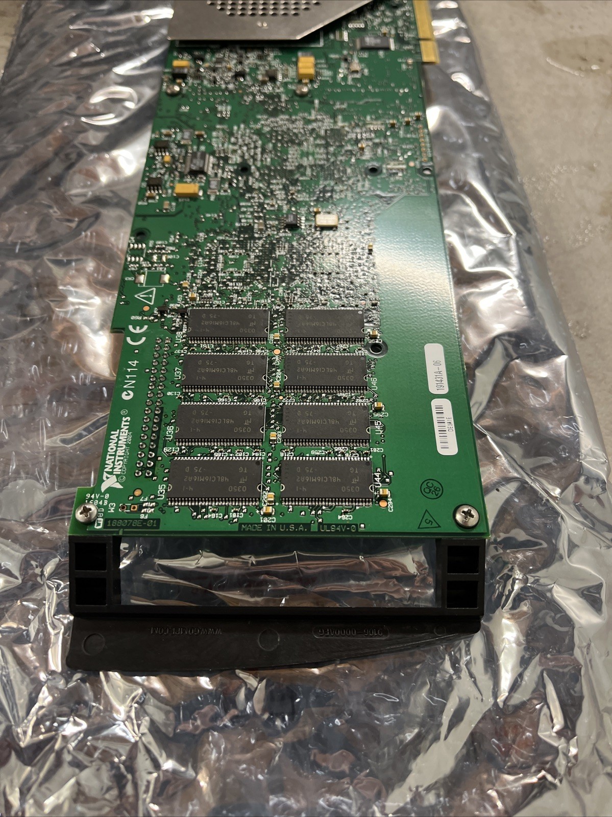 National Instruments PCI-6542 Digital Waveform Generator/Analyzer