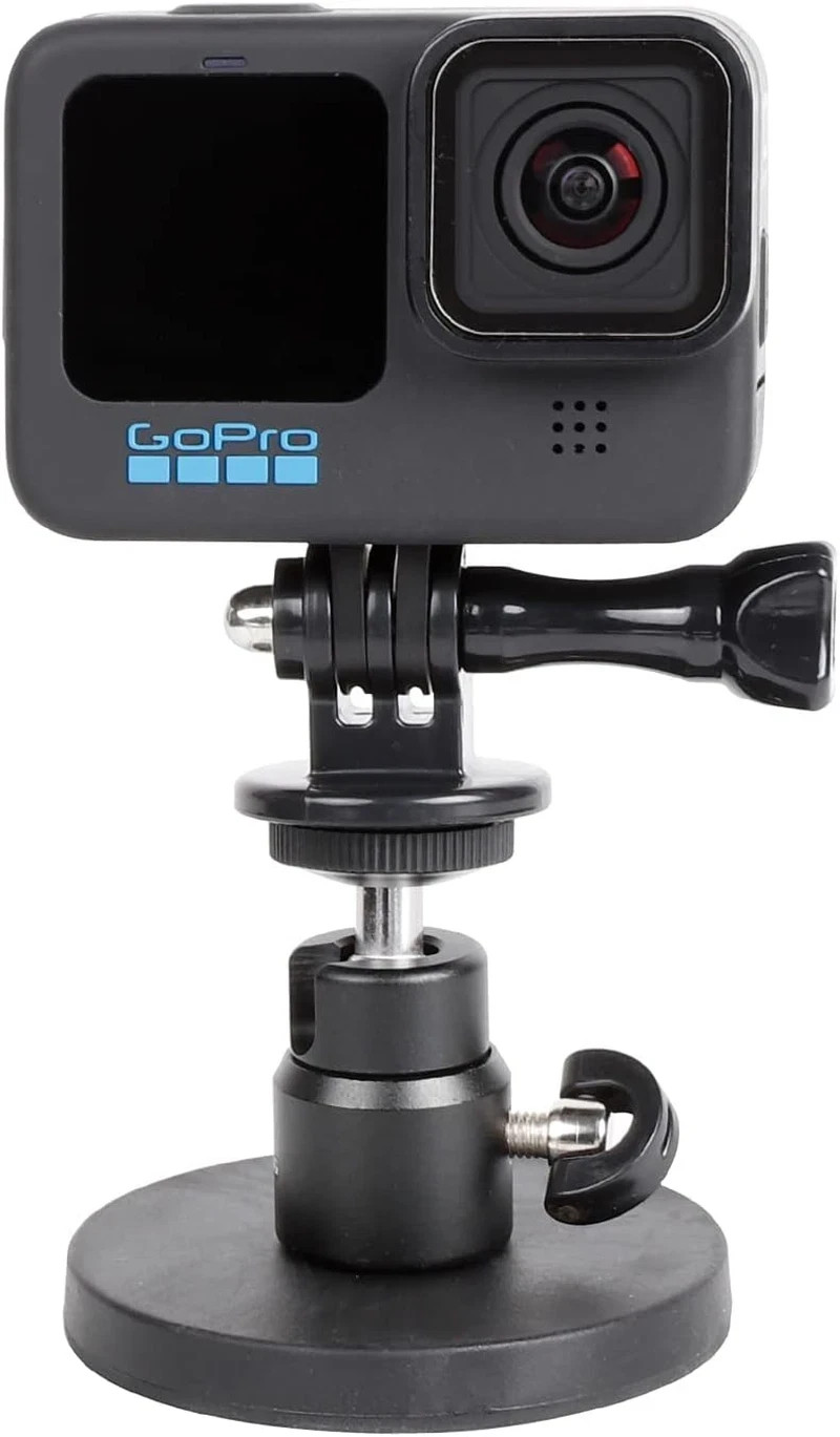 PellKing Magnet Camera Mount for GoPro Insta360 Akaso DJI Action,with Rotation B