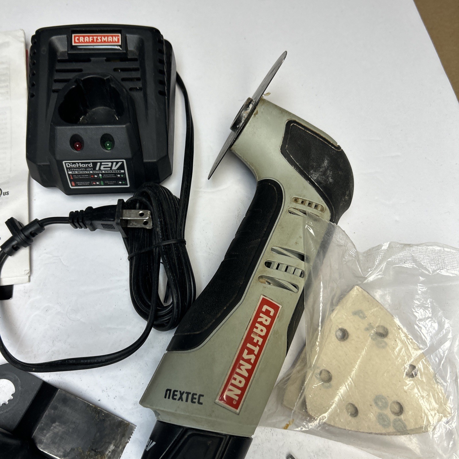 Craftsman Nextec 12 Volt Compact Multi-Tool Charger Battery Accessories