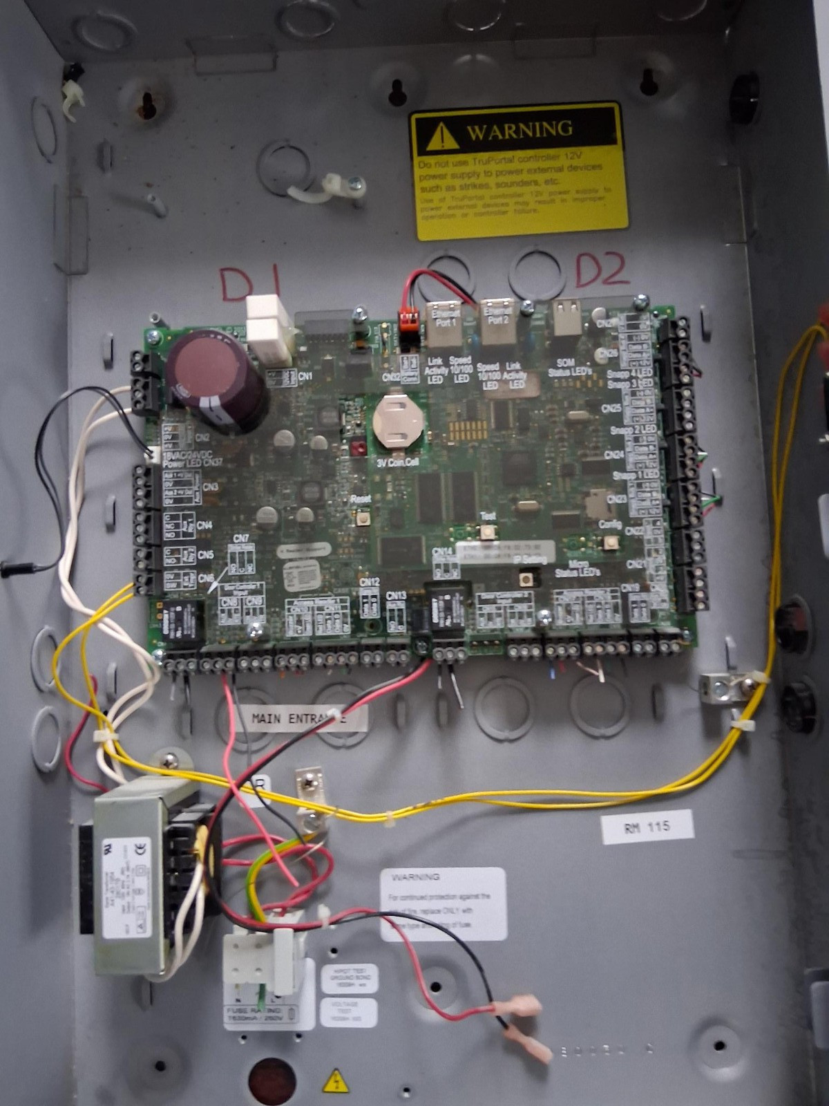 TruPortal TP-SYS-2D Gray Access Control Base System Interlogix