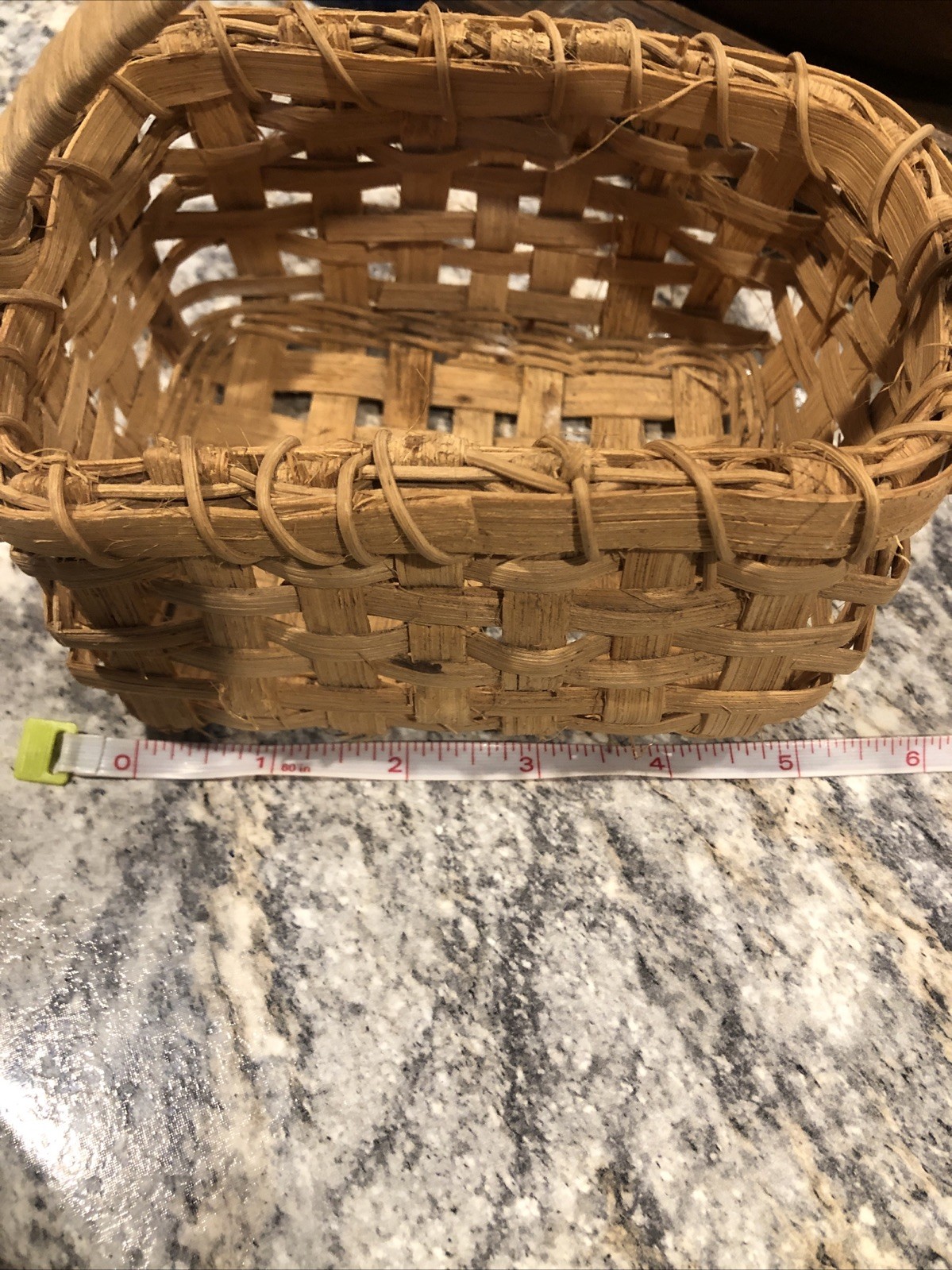WOW 😮 Vintage Handmade Woven Berry Basket