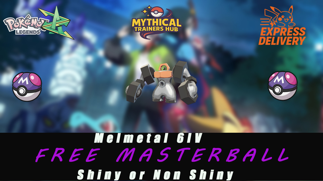 ✨Shiny Melmetal-🔥 FAST DELIVERY🚀 Pokémon Legends Z/A -HOME