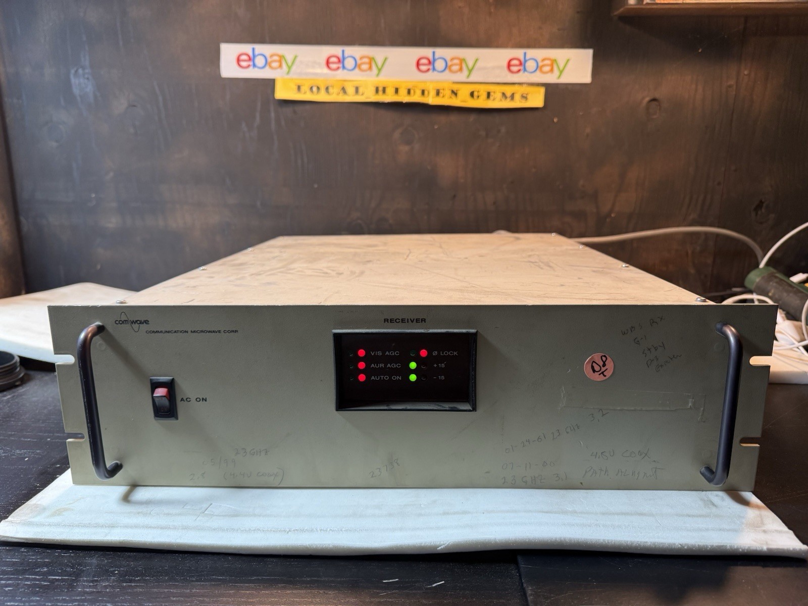 COMMUNICATION MICROWAVE CH-7 CH-D3 COMWAVE RECEIVER
