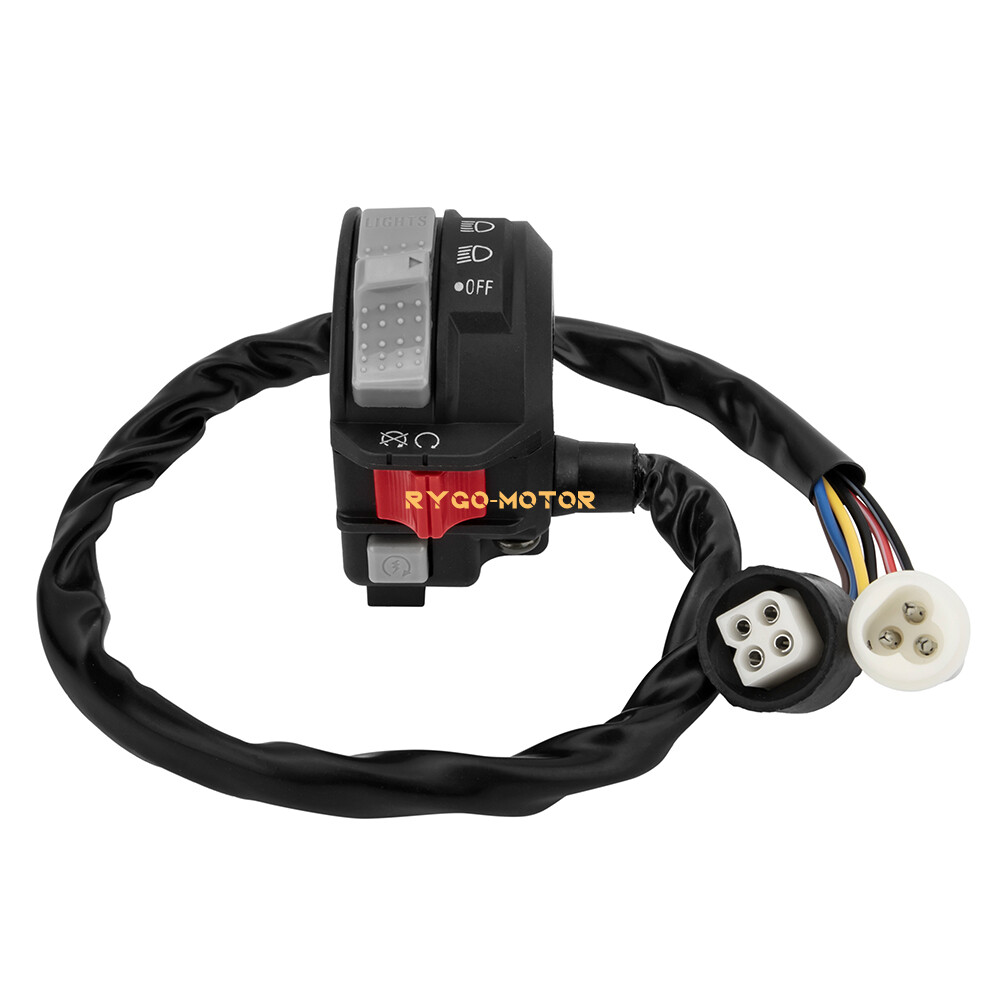 Left Handlebar Switch Run Start Headlight for Yamaha MOTO-4 YFM225/YFM250/YFM350
