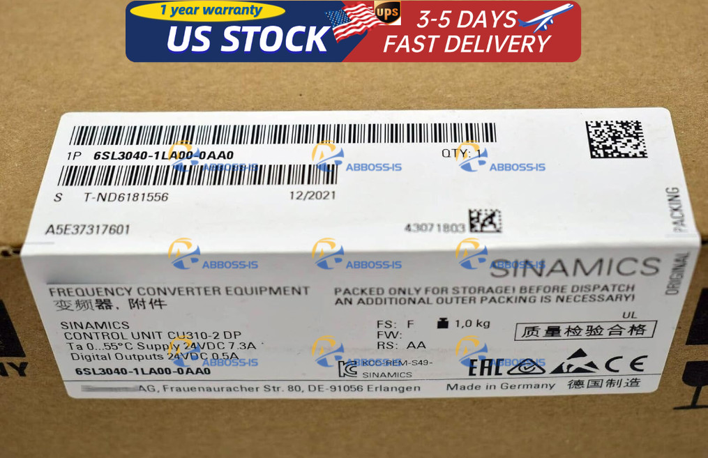 6SL3040-1LA00-0AA0 New SIEMENS Sinamics Converter Modules Expedited Shipping