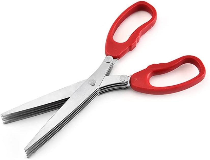 Shredder Scissors Multipurpose Multi-Blade Cutting Shears with Stainless Stee...