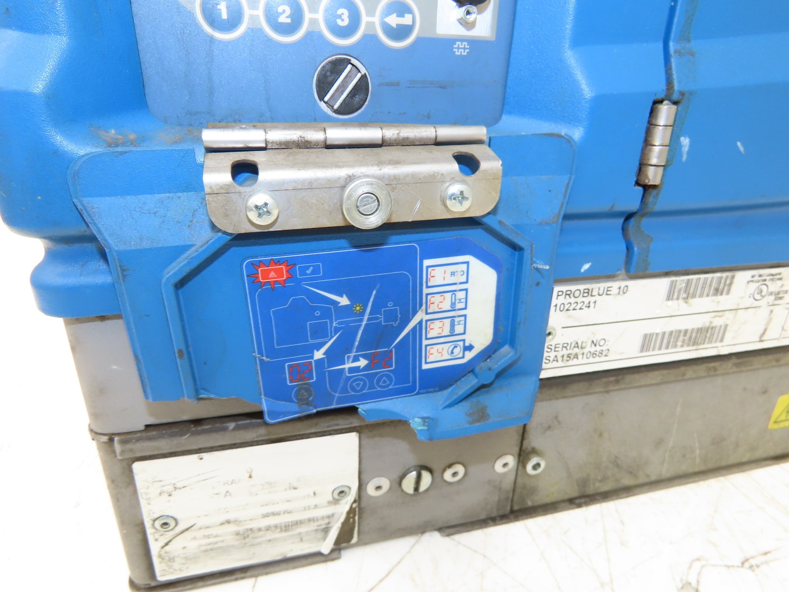 Nordson ProBlue 10 Hot Melt Glue Machine 480VAC 3Ph w/1039841 Transformer Base