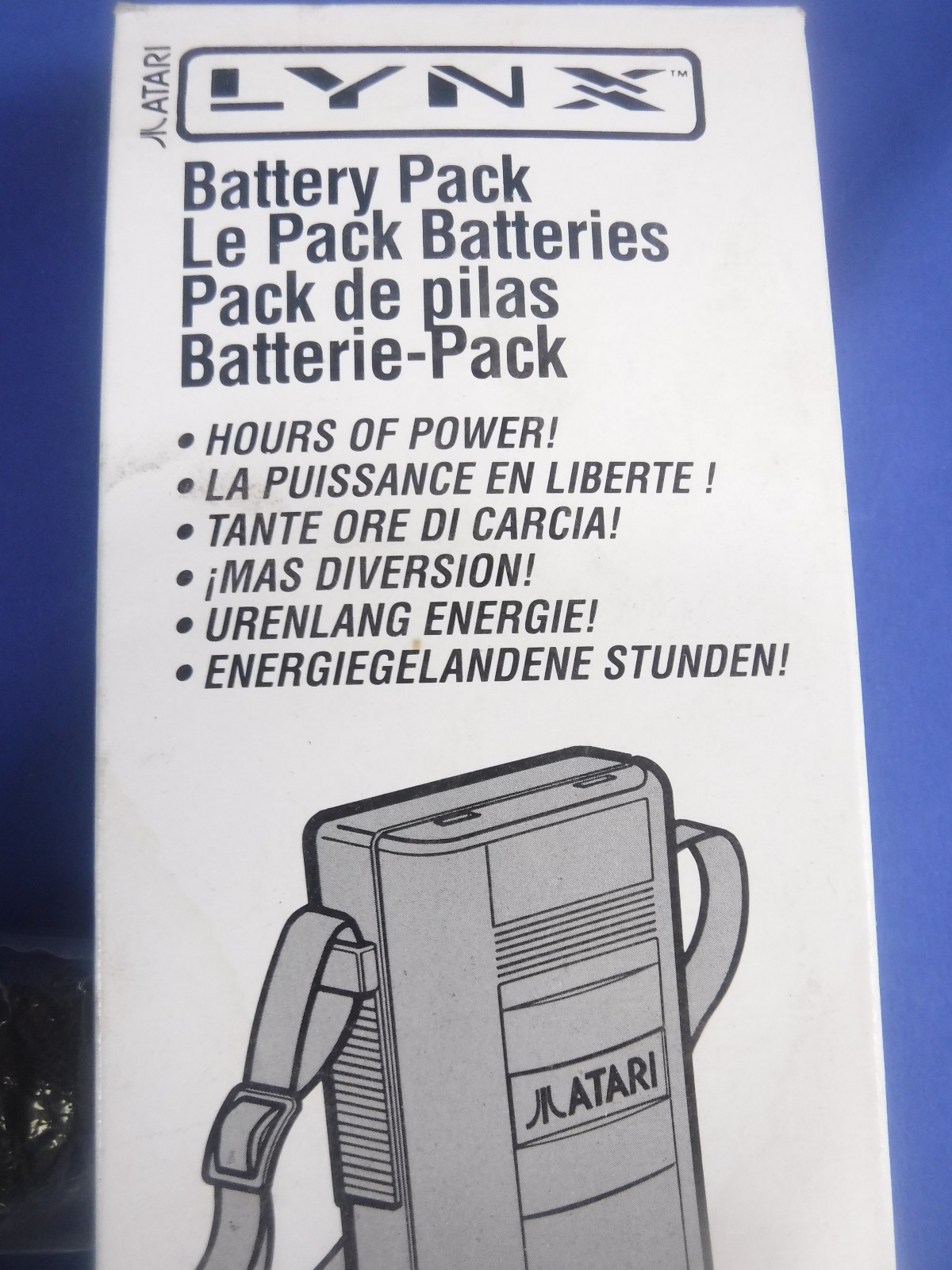 Battery Pack for Atari Lynx I and II New in Box NOS