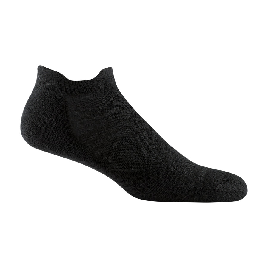 USA DARN TOUGH 1054 Black COOLMAX MEN'S RUN No Show Tab Ultra Light Socks M L XL