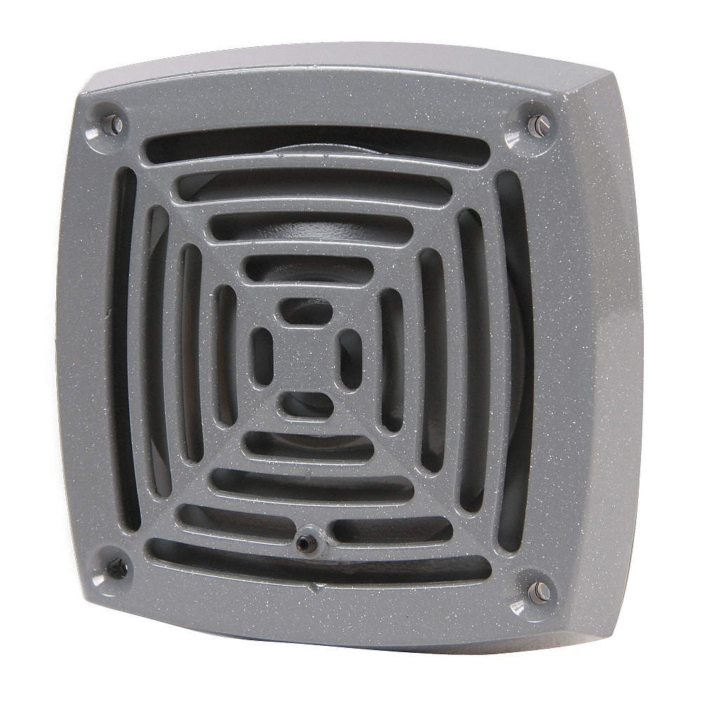 EDWARDS SIGNALING 870P-G5 Vibrating Horn,24VAC,0.63A,Gray 16G558