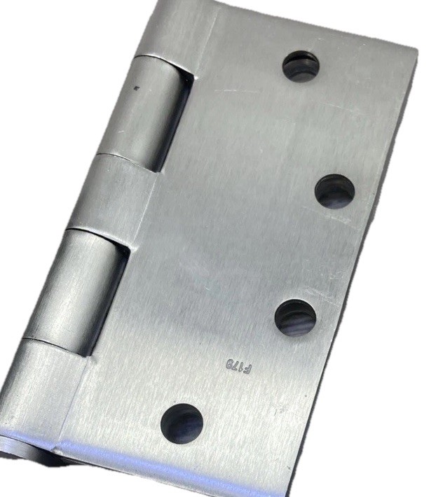 STANLEY 05-0056-SPF179 COMMERCIAL DOOR HINGE SATIN CHROME 4 1/2 Lot Of 2