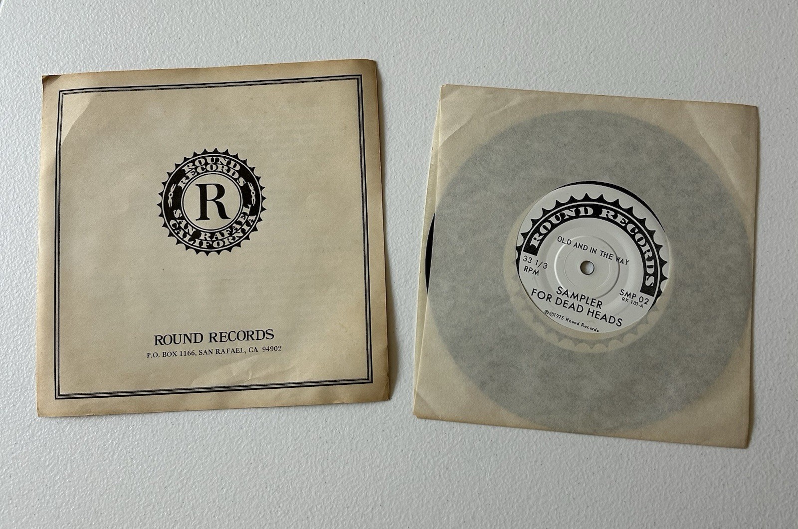 Grateful Dead Sampler And Flyer Old & In The Way / Keith And Donna