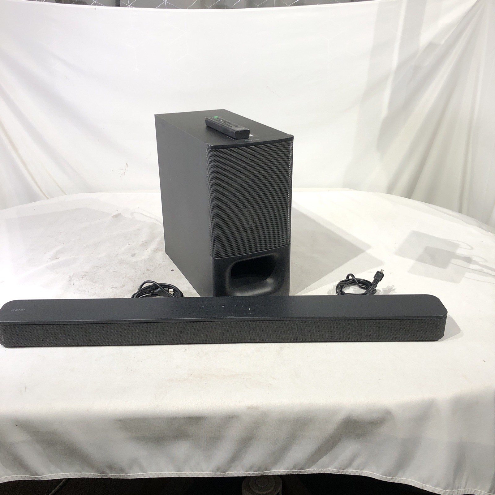 Sony SA-S350 Soundbar Wireless Subwoofer SA-WS350 Remote HDMI Bluetooth Tested