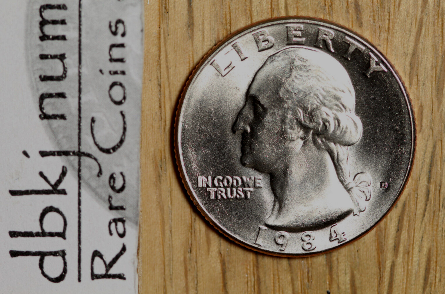 1984 D Washington Quarter Clad 25¢ - BU - Choice to Gem Uncirculated