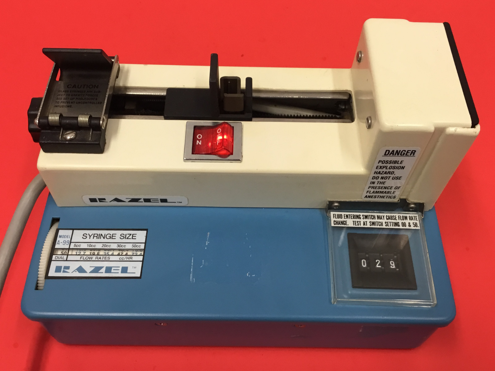 RAZEL Scientific - P/N: A-9..FJ - Syringe Pump